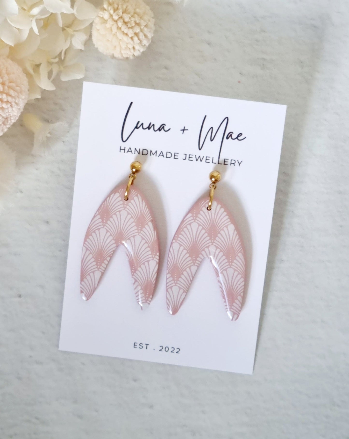 Timeless Pink Dangle - Luna + Mae