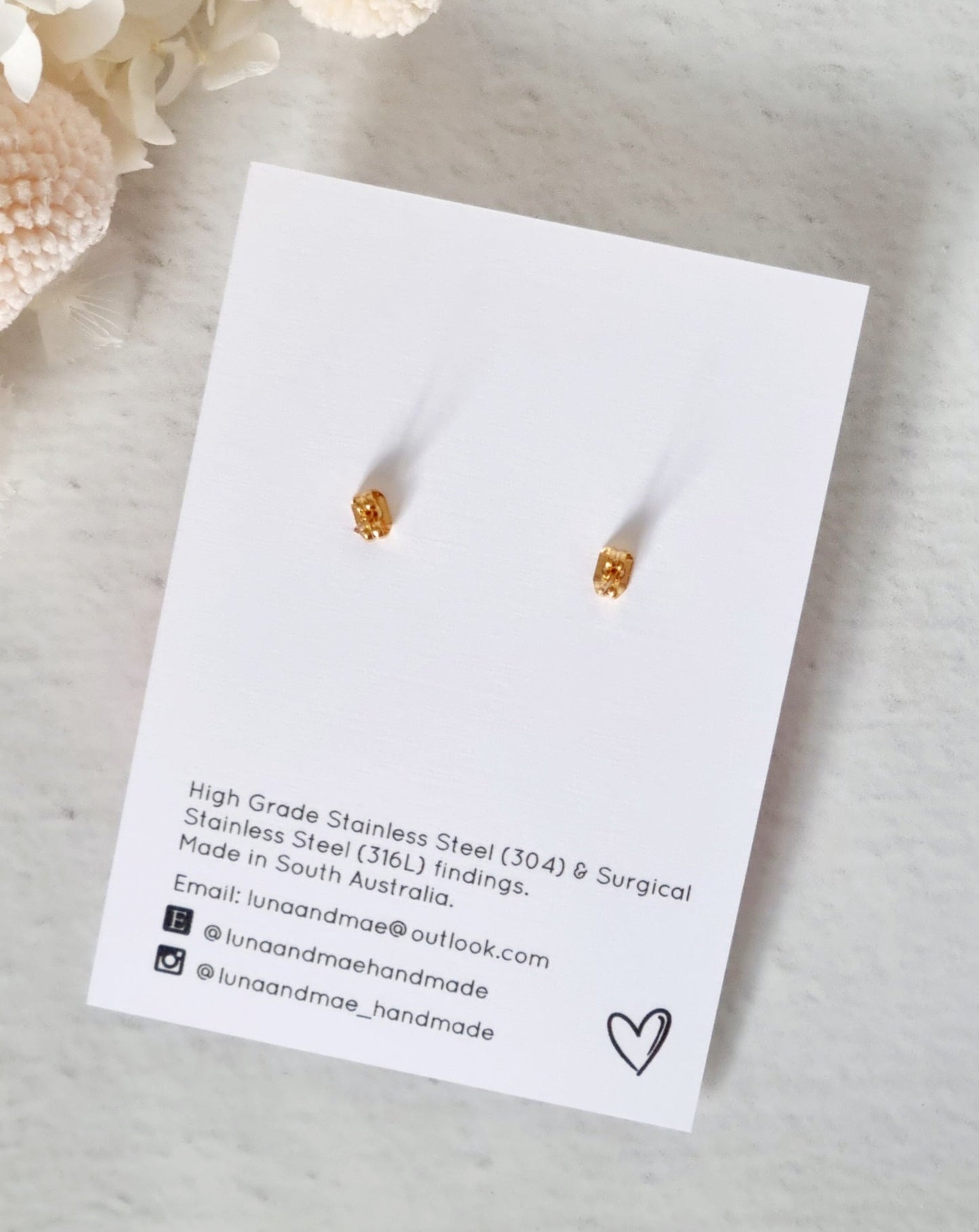 Timeless Mustard Circle Dangle - Luna + Mae