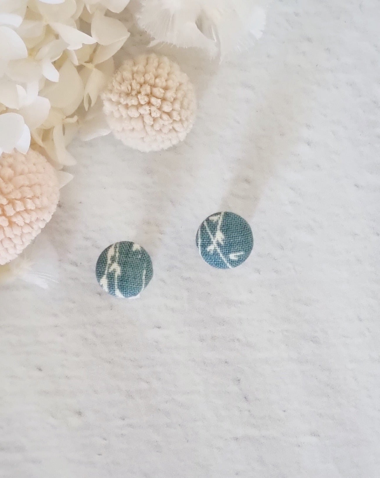 Fabric Spring Bloom Stud - Luna + Mae
