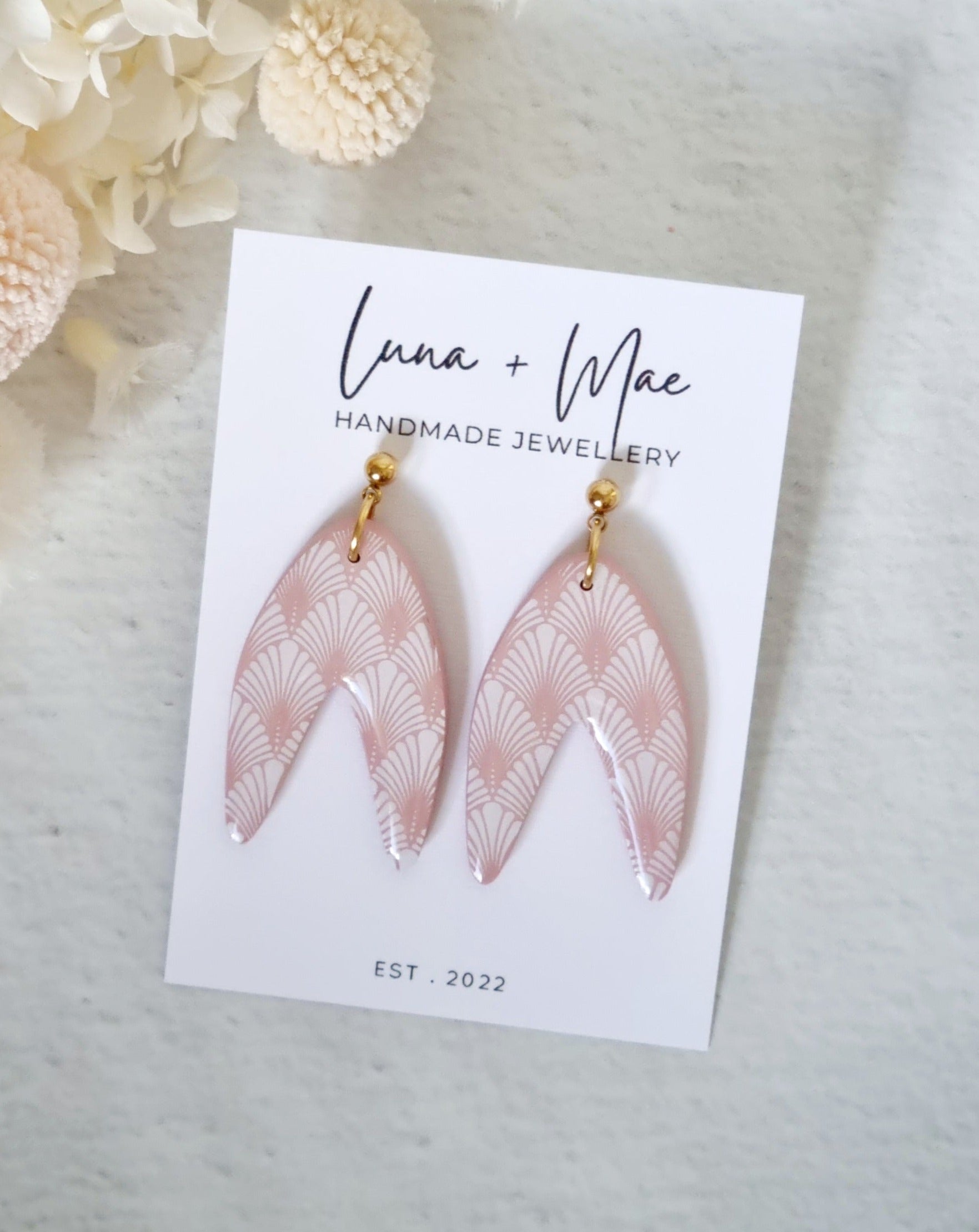 Timeless Pink Dangle - Luna + Mae