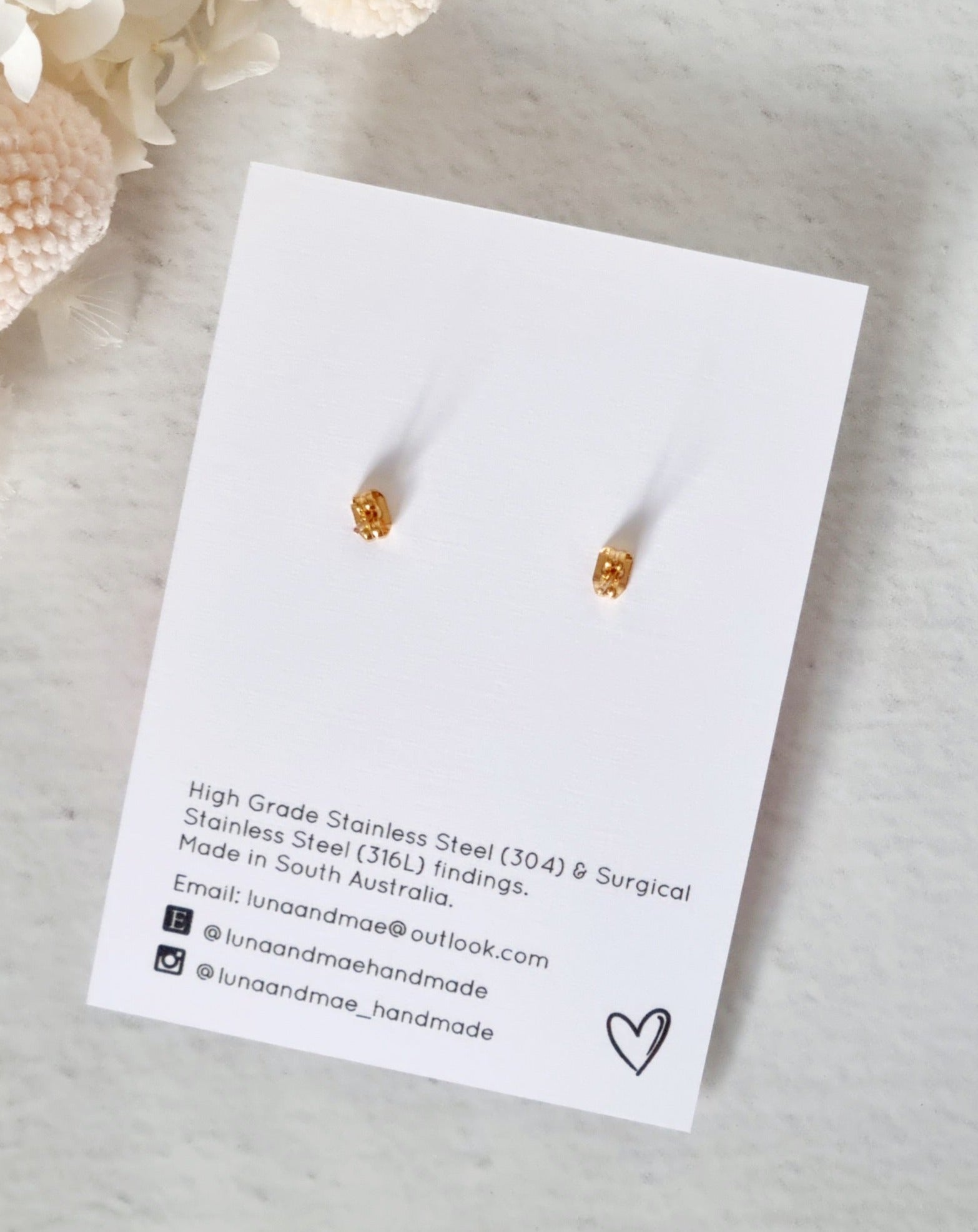 Timeless Mustard Circle Dangle - Luna + Mae
